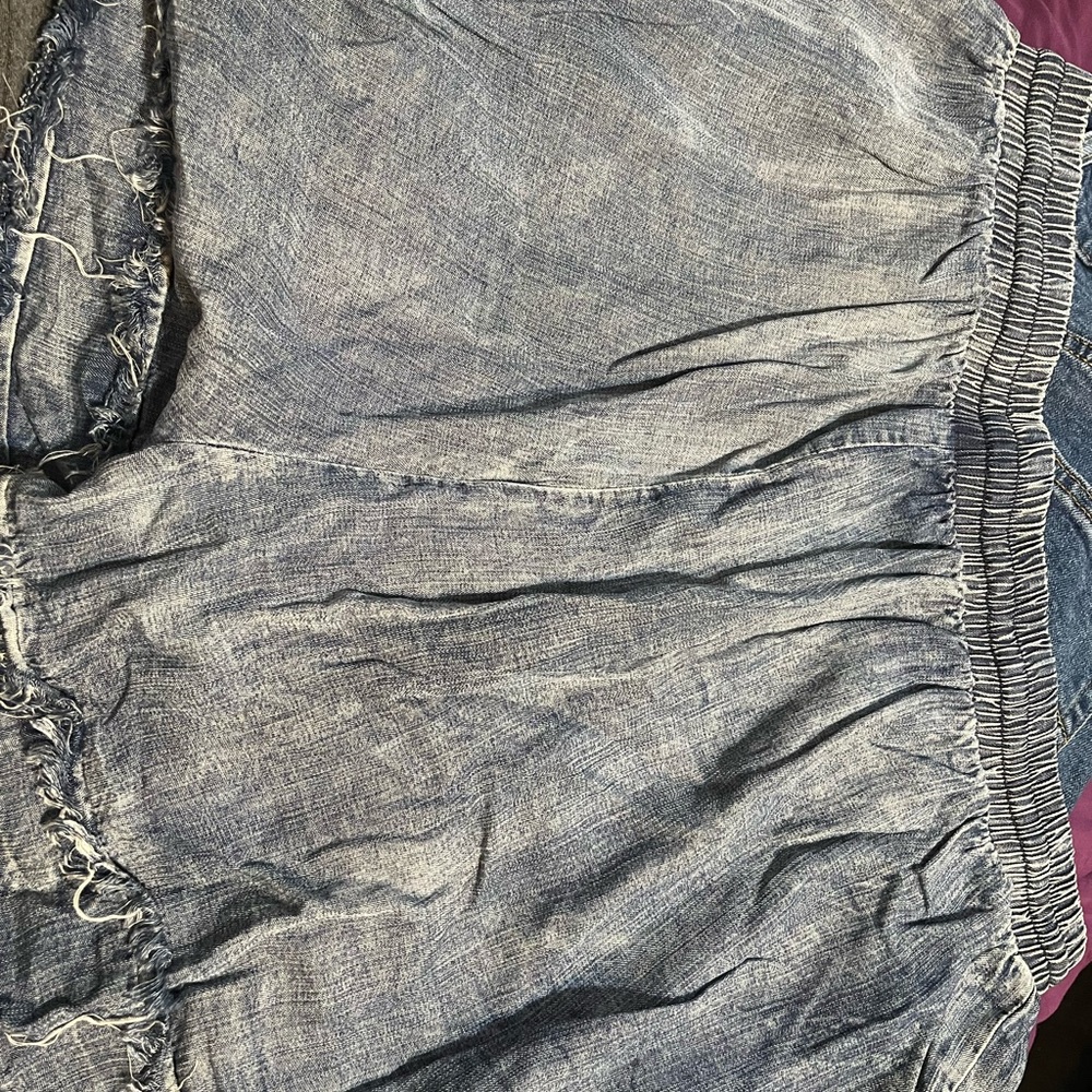 Easel Blue Jean Shorts